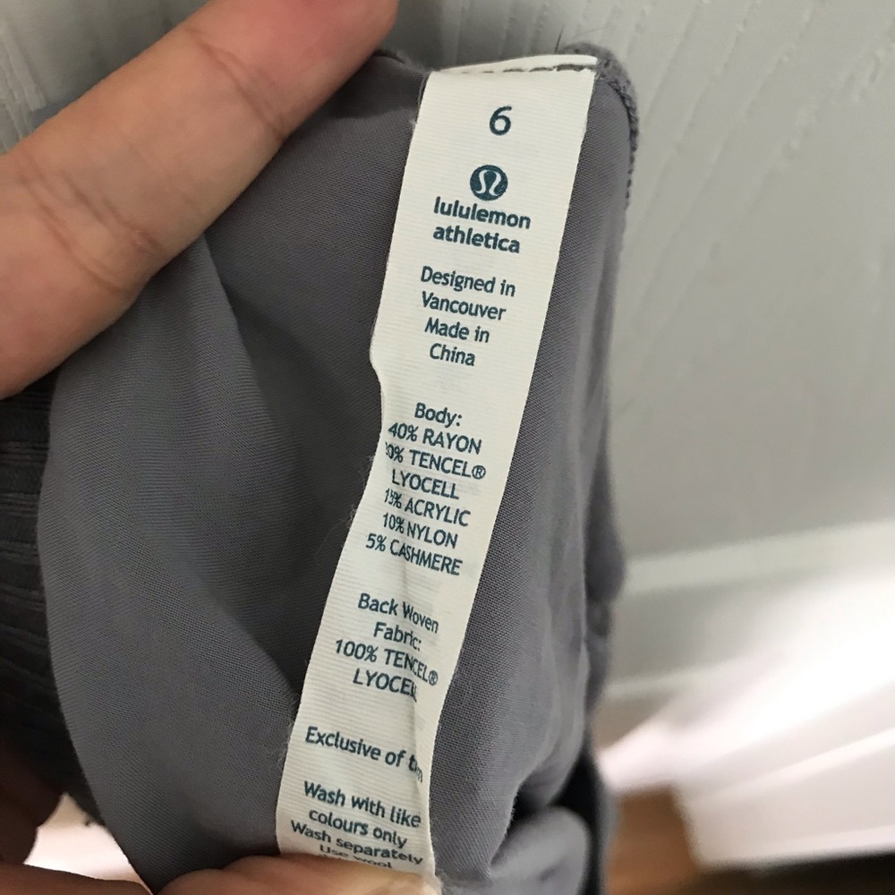 Lululemon Unity Pullover - Grey - Picture 7 of 9